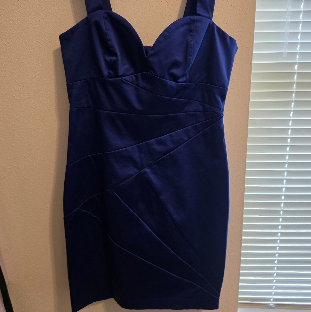 Royal Blue Sheath Dress